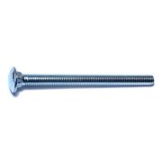 MIDWEST FASTENER 7/16"-14 x 5-1/2" Zinc Plated Grade 2 / A307 Steel Coarse Thread Carriage Bolts 25PK 01131